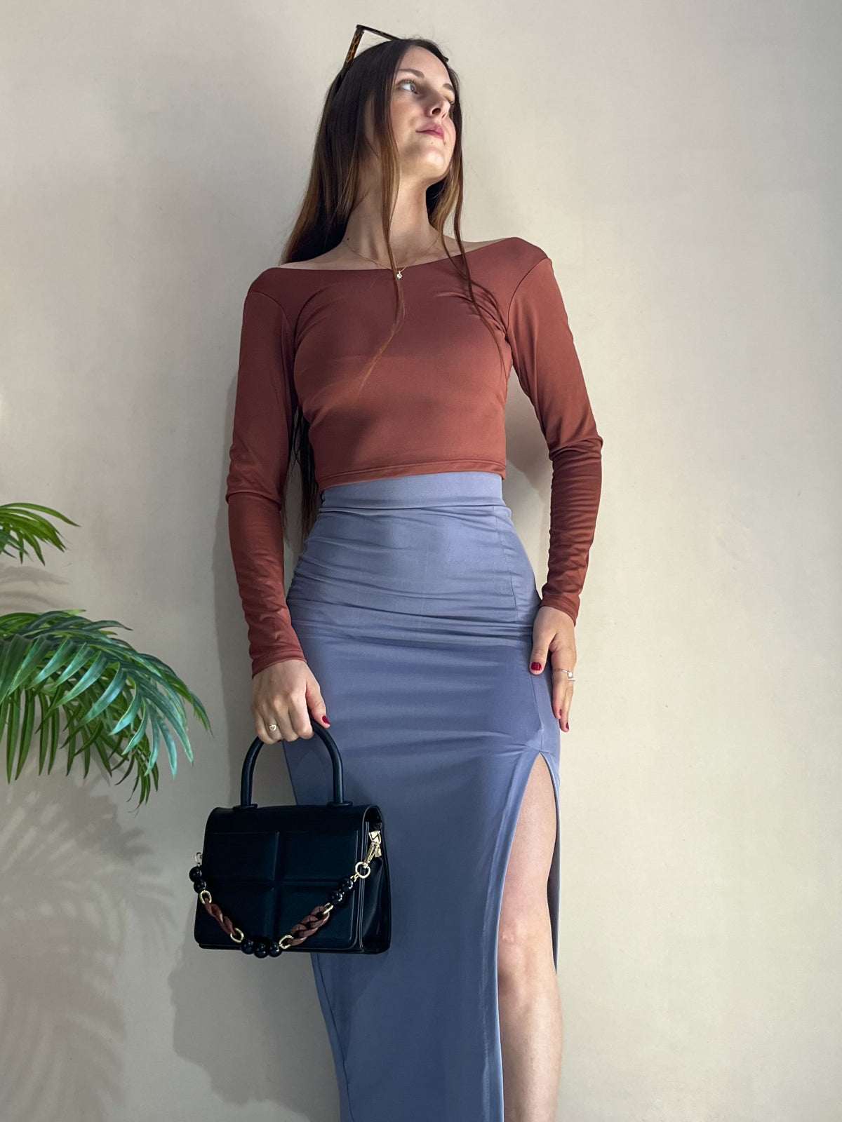 Cropped costas nuas