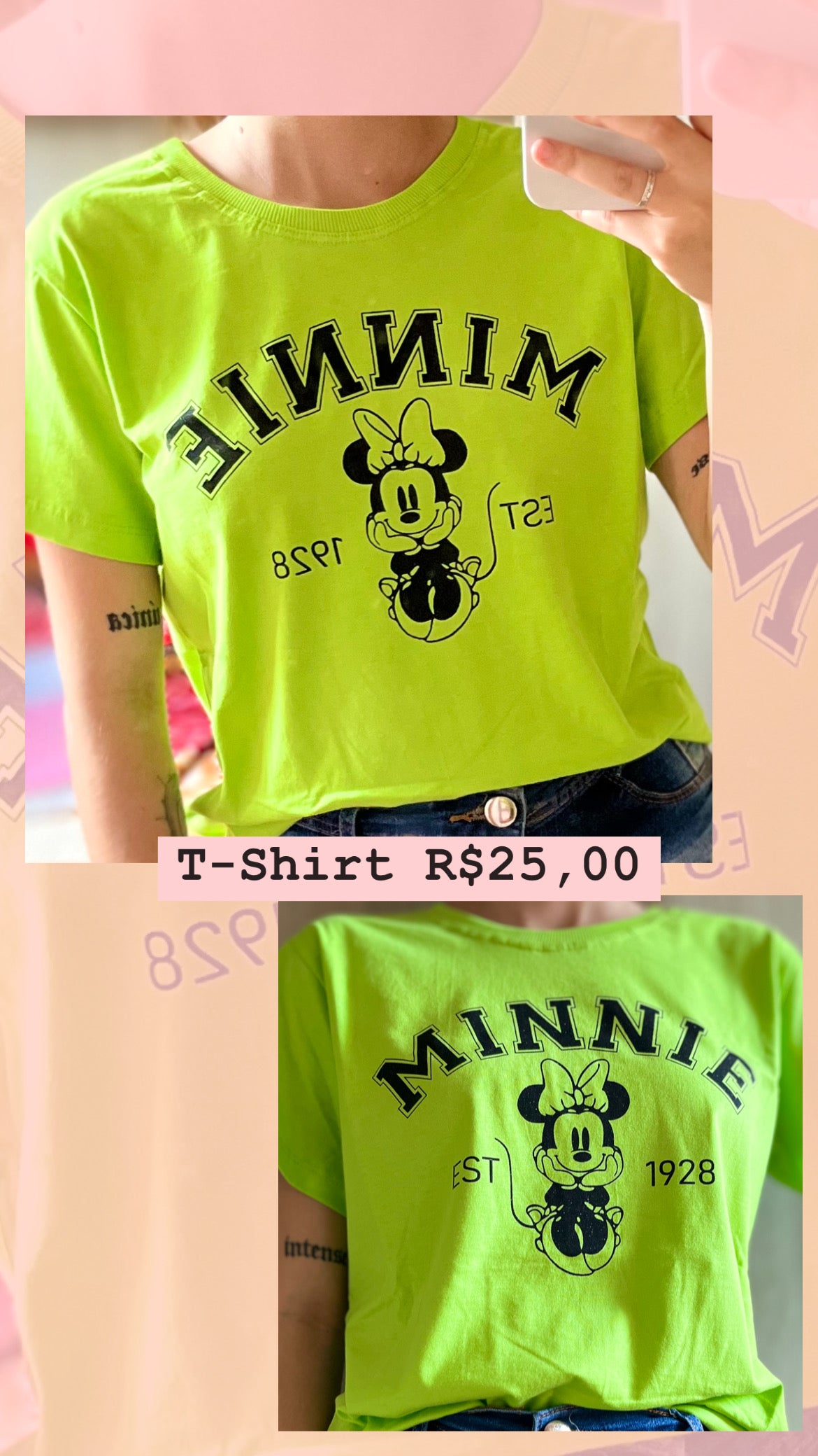 T-shirt Minnie