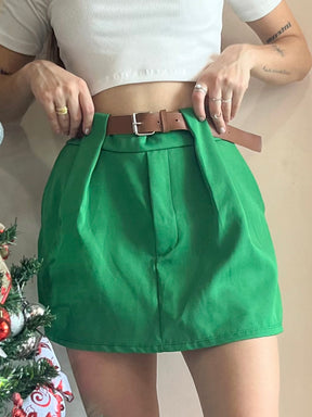 Shorts saia alfaiataria