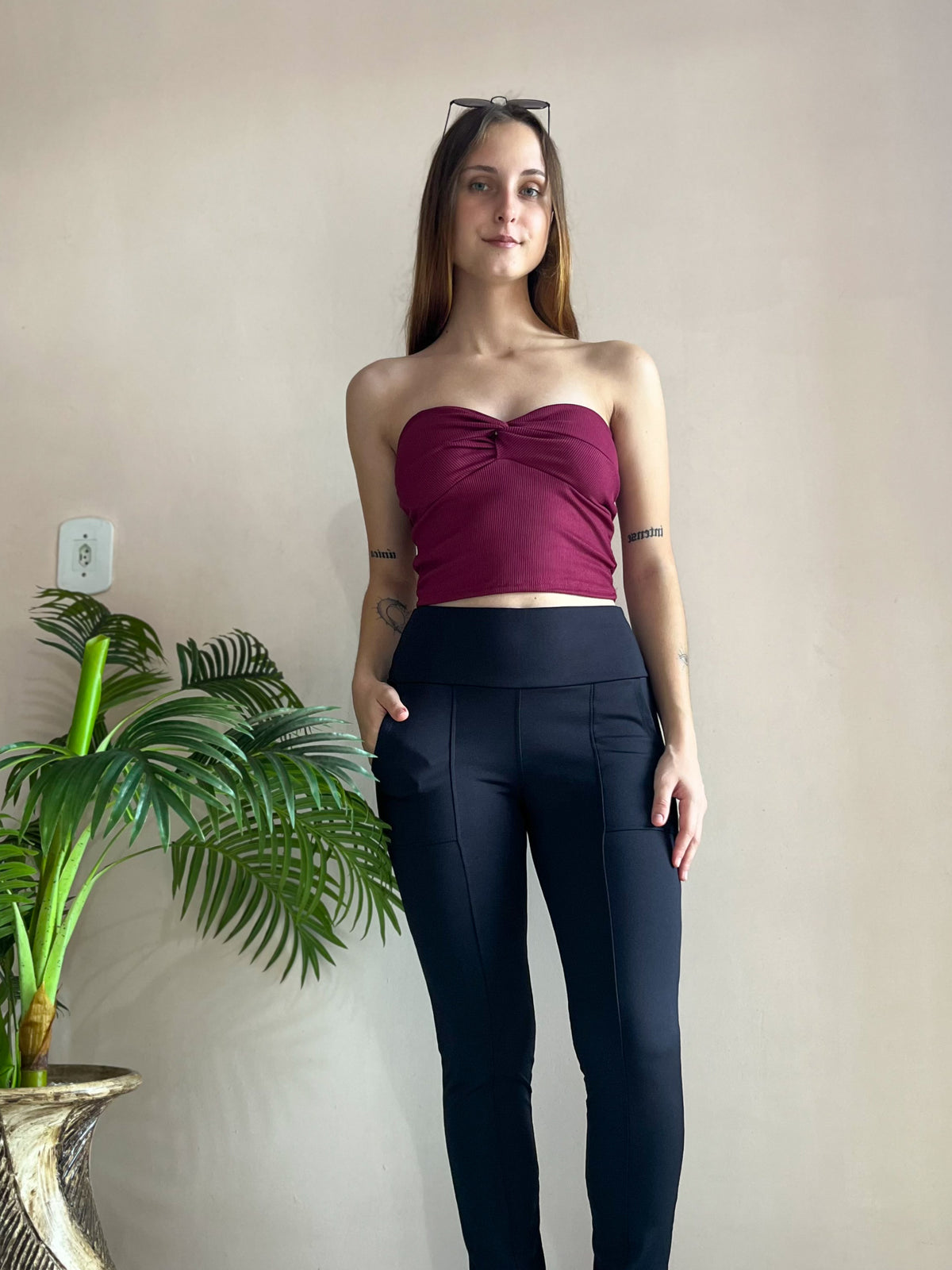 Legging montaria flanelada